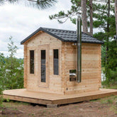 Dundalk Leisurecraft Canadian Timber 6 Person Georgian Cabin Sauna | CTC88W